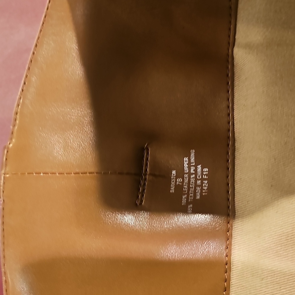 NWOT RALPH LAUREN  TONE RIDING POLO TALL BOOTS Women's 7.. Scratches! - Picture 11 of 11